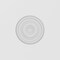 Ekena Millwork Standard Sedgwick Bullseye Rosette with Square Edge, 7"W x 7"H x 1/2"P ROSP070X070X050SDG02 - alternate 2